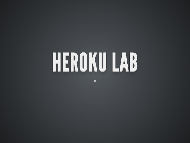 Heroku Lab – Objective: – Create a Github account