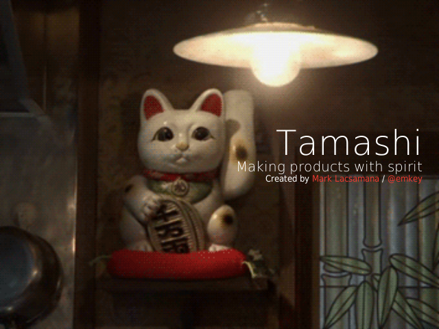 Tamashi – Making products with spirit – SitevsProduct