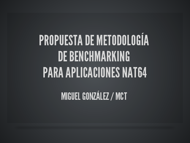 – 
				            
				                Propuesta de Metodología 
				
				 – 
				    
				de Benchmarking