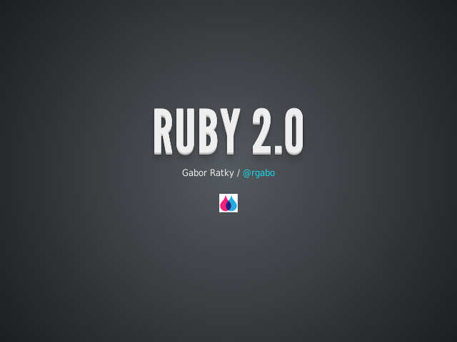 Ruby 2.0