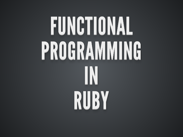 Functional – Programming – in