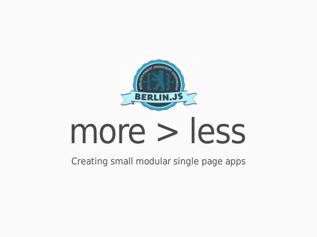 more > less