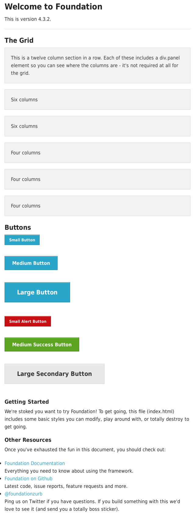 foundation-template