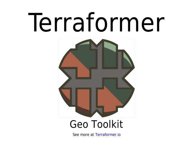 Terraformer – Geo Toolkit