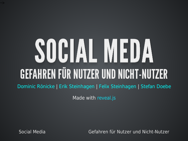 Social Meda – Gefahren für Nutzer und Nicht-Nutzer – 1. Was ist Social Media?