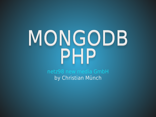 MongoDB PHP