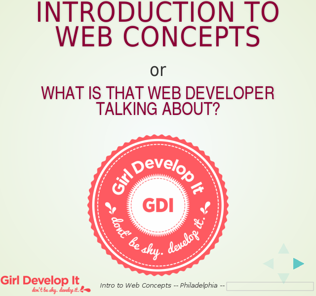 Introduction to Web Concepts – Terms – Parsing languages & media