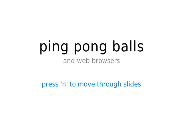 ping pong balls – The part that might not work – Bauble