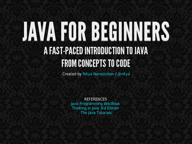 JAVA FOR BEGINNERS – A Fast-Paced Introduction to Java – From Concepts to Code