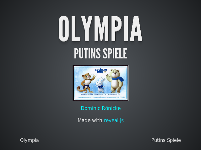 Olympia – Putins Spiele – Wo werden sie ausgetragen?