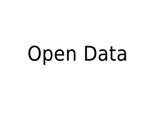 Open Data