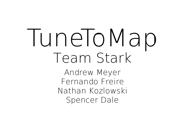 TuneToMap – Team Stark