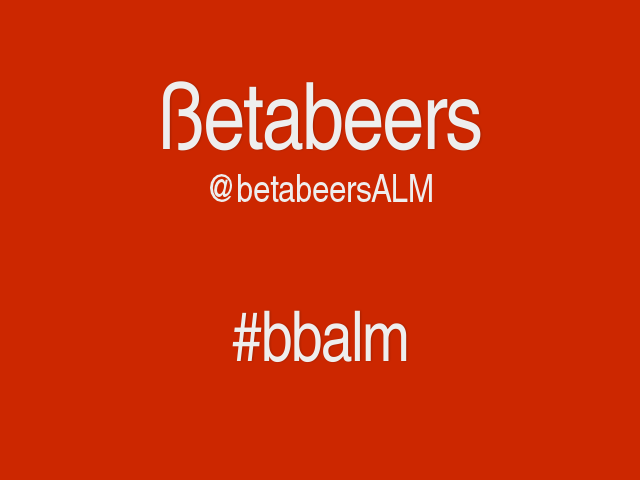 ßetabeers – @betabeersALM – #bbalm