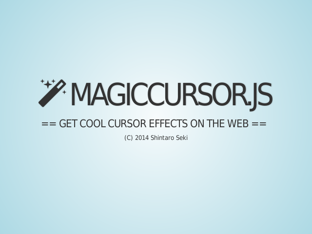 MagicCursor.js –  Get Started –  Custom Options