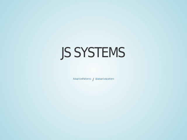 JS Systems –  – This is JavaScript Systems...