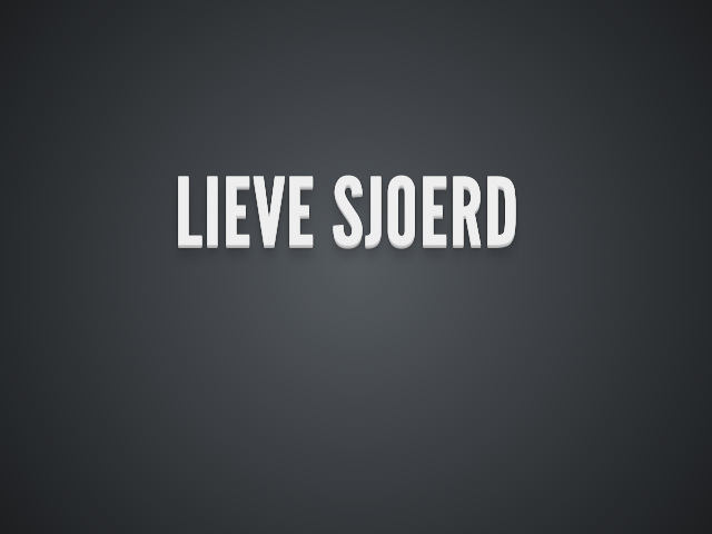 Lieve Sjoerdt –  