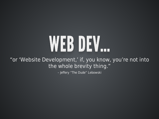 Web Dev… – What is Website Development? – Browsers and the DOM