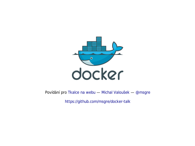 docker-talk