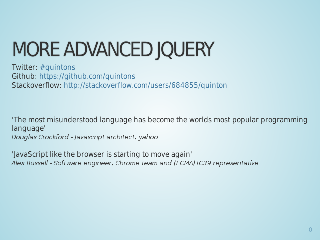 jquery-talk-intermediate