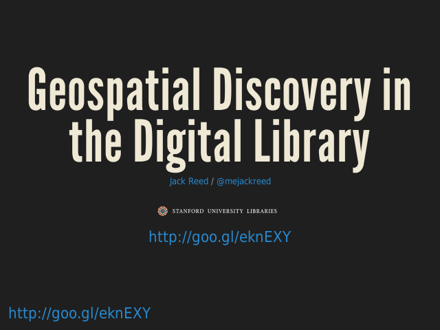 Geospatial Discovery in the Digital Library