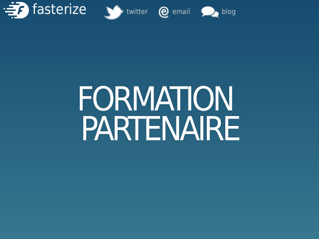 Formation partenaire – Présentation Générale – les règles d'optimisation