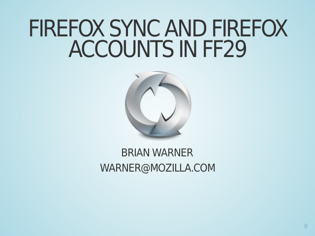 Firefox Sync and Firefox Accounts in FF29 – Old Sync Security – New Sync Security