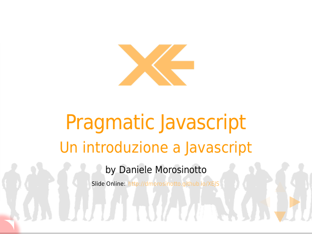 Pragmatic Javascript – Un introduzione a Javascript  – DISCLAIMER