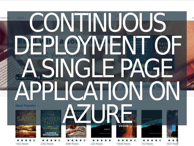 Continuous deployment of a Single Page Application on Azure – Continuous Delivery Pipeline – Team