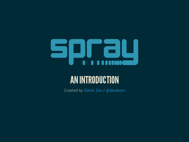 an introduction – Main features – HTTP Server - spray-can