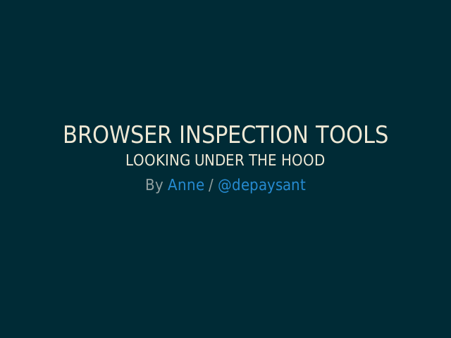 Browser Inspection Tools – Accessing – HTML+CSS Live Editing