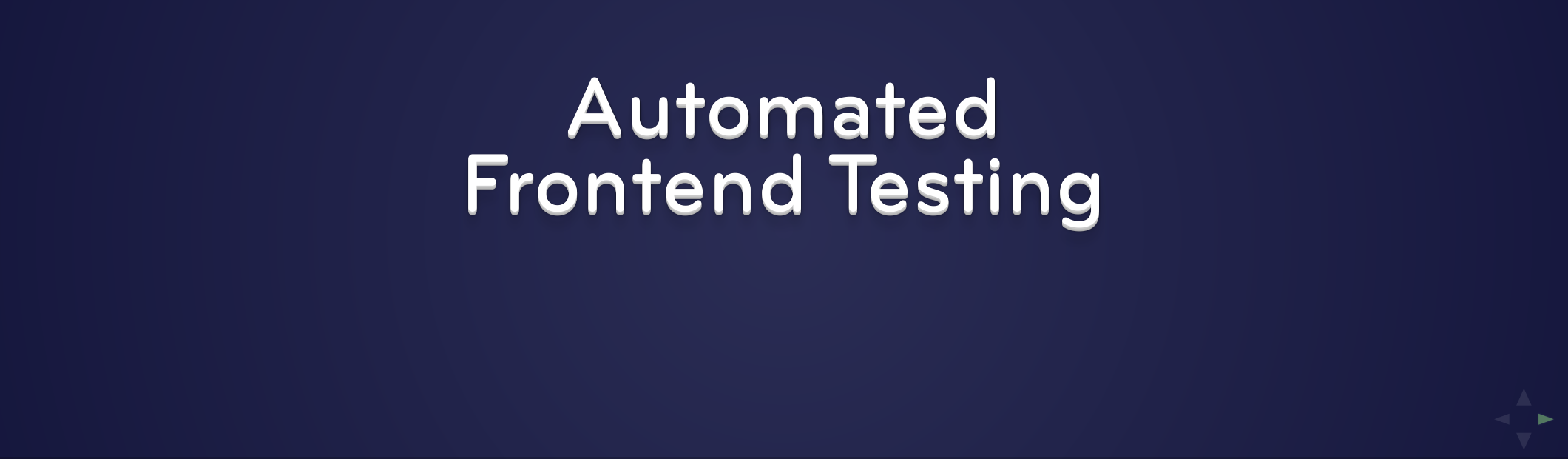 Automated Frontend Testing – workflow_alter() – Functional testing