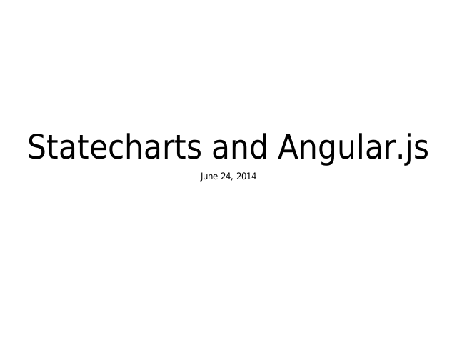 Statecharts and Angular.js