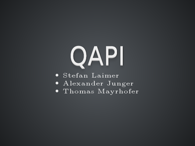 qapi-presentation