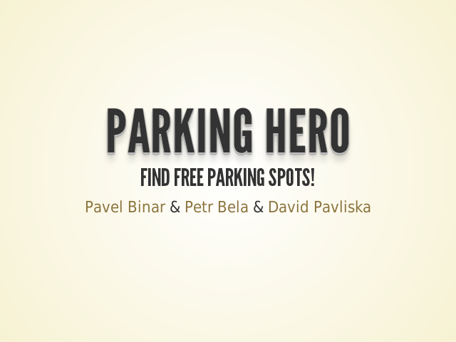 Parking Hero – Find free parking spots!