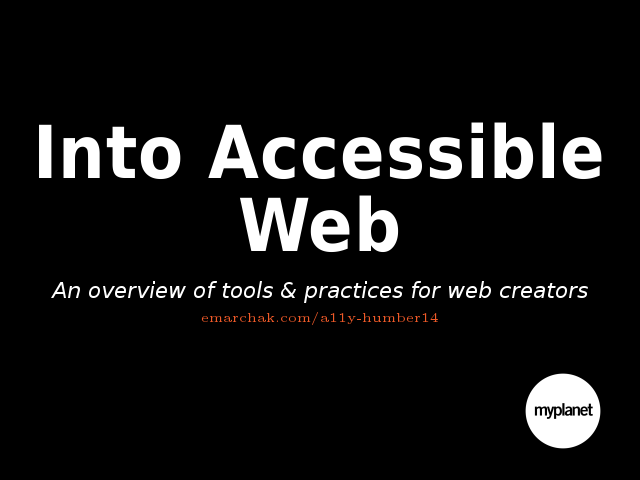 Into Accessible Web