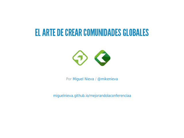 El arte de crear comunidades globales