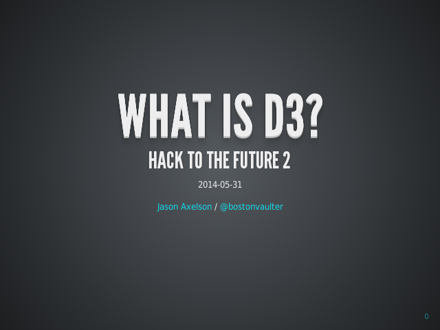 What is D3? – Hack to the Future 2 – Fundamentals