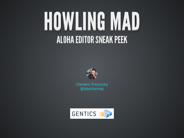 Howling Mad – Aloha Editor Sneak Peek – Functional WYSIWIG