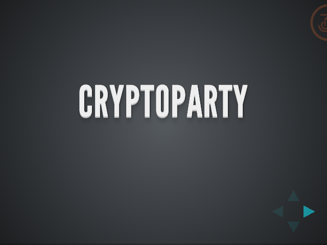 Cryptoparty – Workshop –  Ablauf