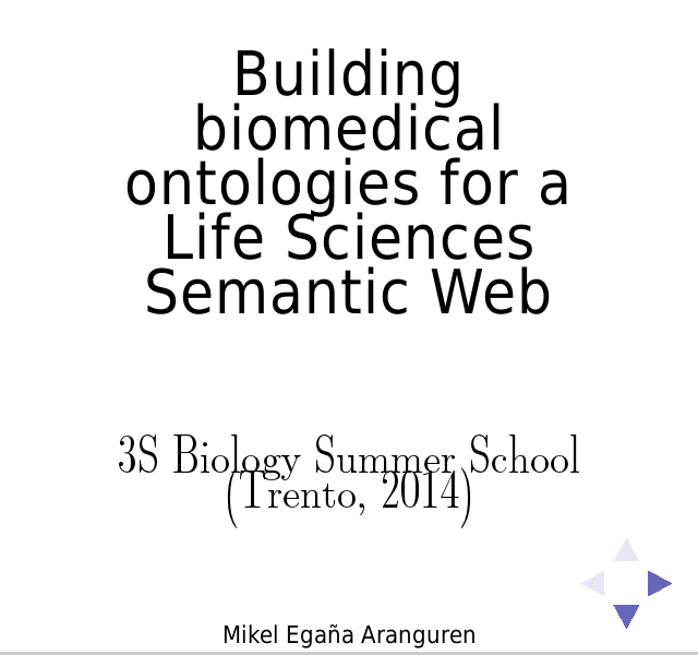 3SBiologyTrento2014