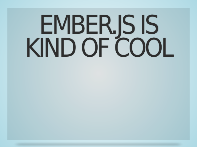 emberiskindofcool