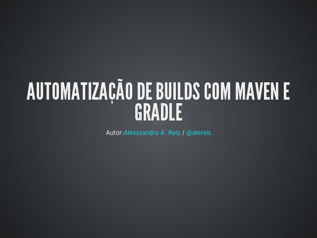 Automatização de builds com Maven e Gradle – Como eram feitos? – Apache Ant