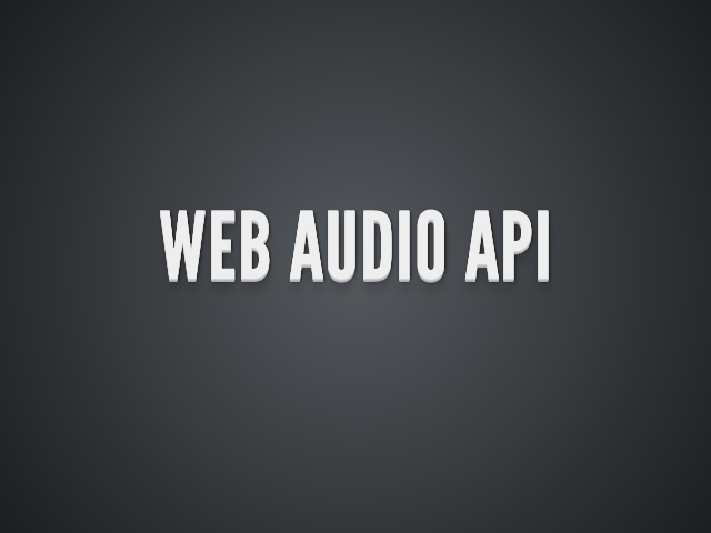 web-audio-api