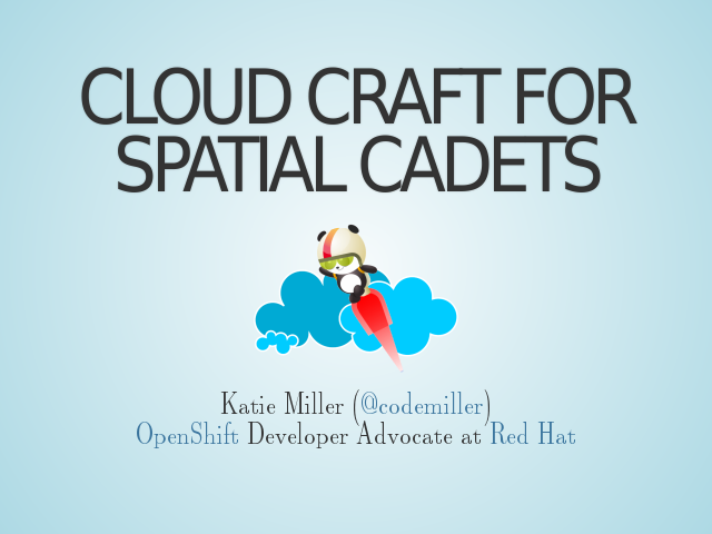 Cloud Craft for Spatial Cadets – The Spatial Zone – Under the Hood