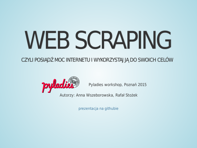 Web scraping – czyli posiądź moc Internetu i wykorzystaj ją do swoich celów – Web scraping?