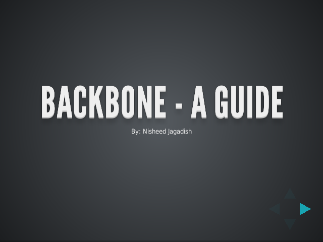 Backbone - A Guide – BACK TO BASICS – INTRODUCTION TO MODELS