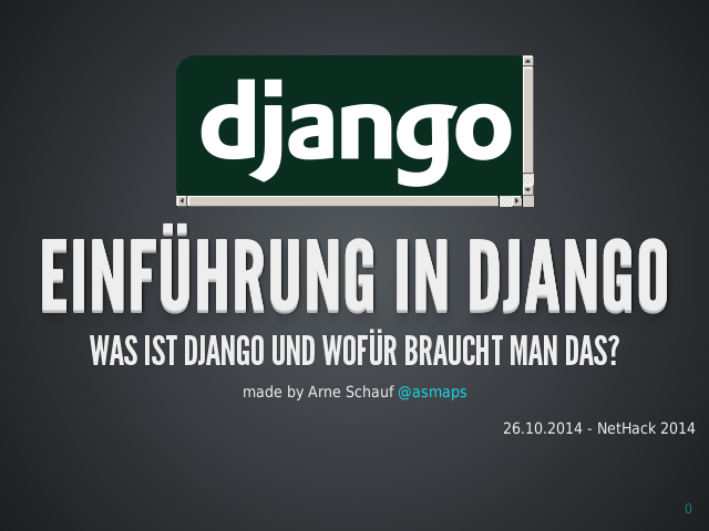 Einführung in Django – Was ist Django und wofür braucht man das? – Was ist Django?