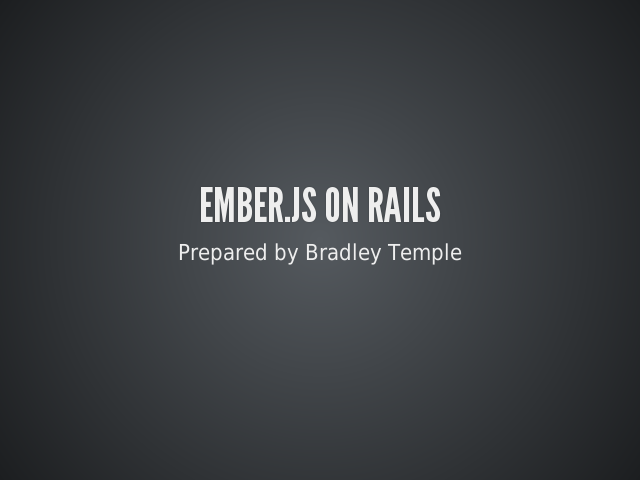 Ember.js on Rails – Getting started – Start with Routes