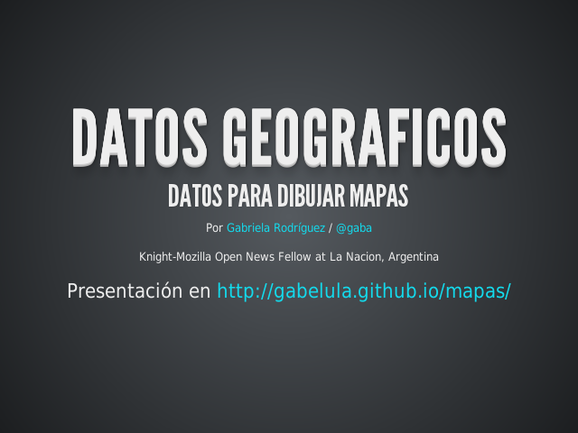 Datos geograficos – datos para dibujar mapas – Geometria de mapas