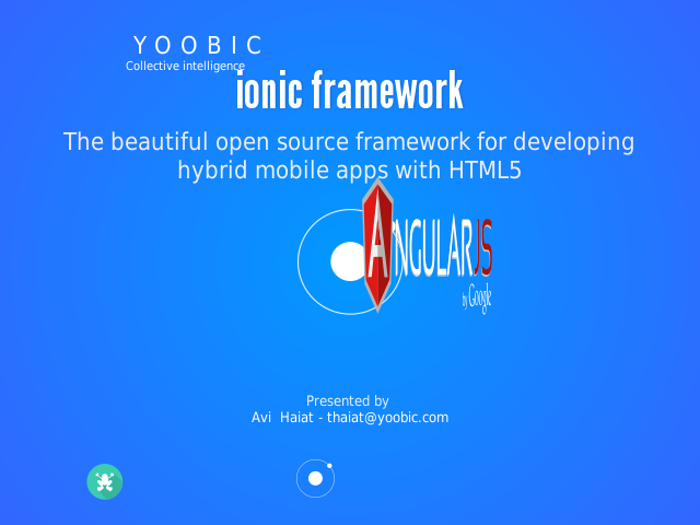 ionic framework